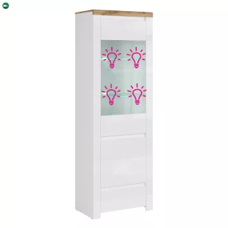 LED világítás, 4-pontos, fehér, LINDY/VILGO/TIFFY