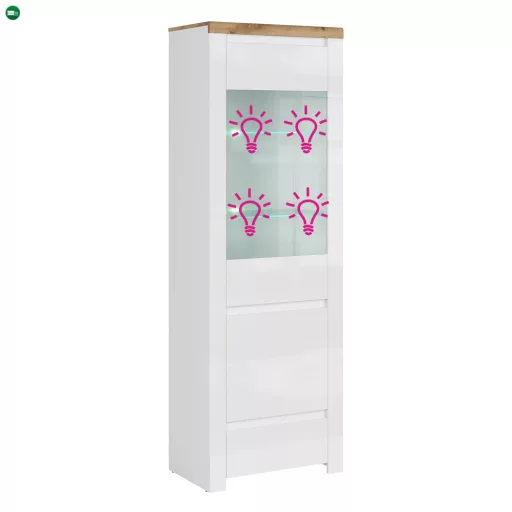 LED világítás, 4-pontos, fehér, LINDY/VILGO/TIFFY
