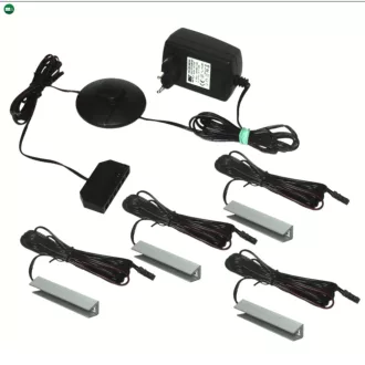 LED világítás, 4-pontos, fehér, LINDY/VILGO/TIFFY