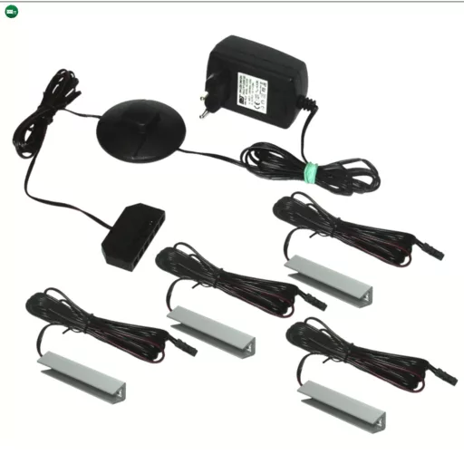 LED világítás, 4-pontos, fehér, LINDY/VILGO/TIFFY