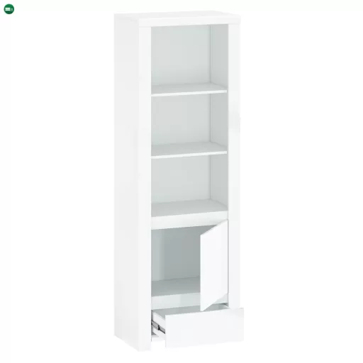 Polcállvány 1D1S, fehér fényes, LINDY