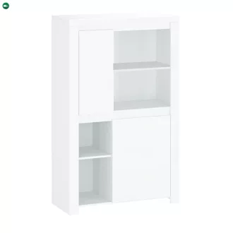 Polcállvány 2D, fehér fényes, LINDY