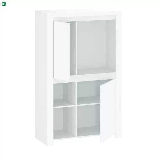 Polcállvány 2D, fehér fényes, LINDY