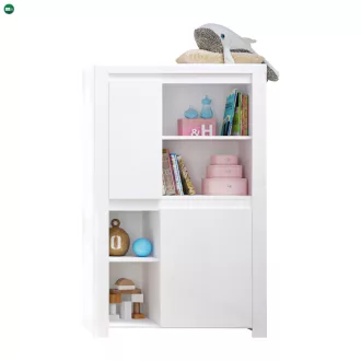 Polcállvány 2D, fehér fényes, LINDY