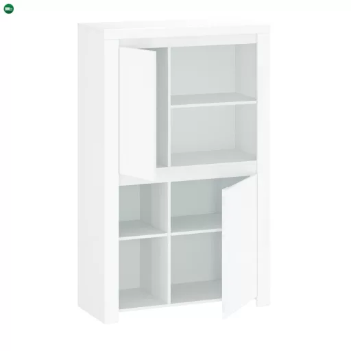 Polcállvány 2D, fehér fényes, LINDY