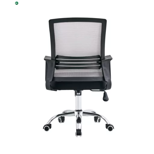 Irodai szék, háló szürkésbarna TAUPE/szövet fekete, APOLO 2 NEW