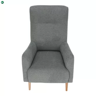 Füles fotel, mentol/tölgy, SAMY