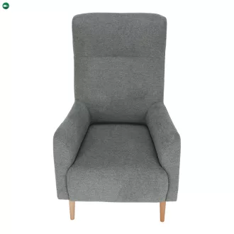 Füles fotel, mentol/tölgy, SAMY