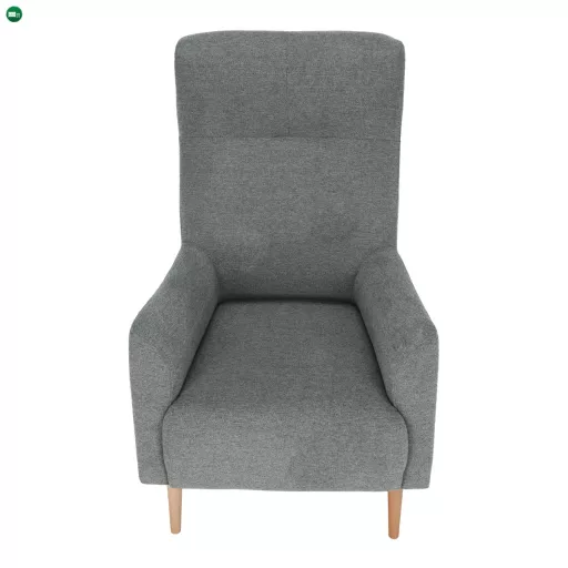 Füles fotel, mentol/tölgy, SAMY