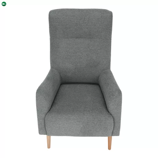 Füles fotel, mentol/tölgy, SAMY