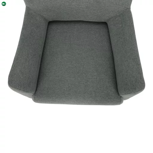 Füles fotel, mentol/tölgy, SAMY