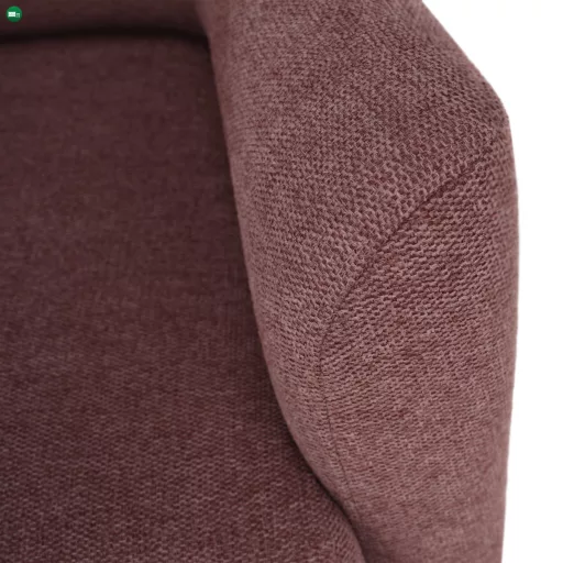 Füles fotel, fáradt rózsaszín/tölgy, SAMY