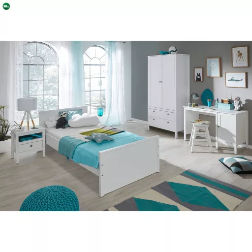PC asztal 1D/1155, fehér, OLJE