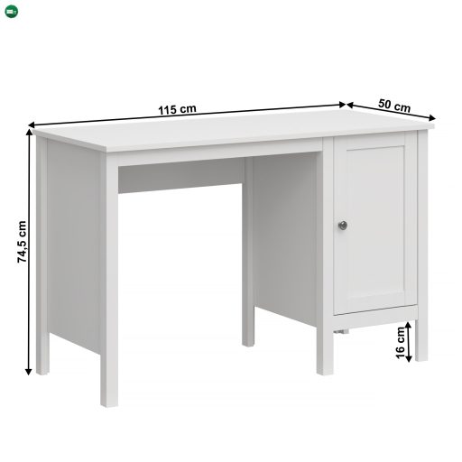 PC asztal 1D/1155, fehér, OLJE