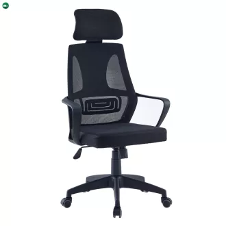 Irodai szék, fekete szövet, TAXIS NEW