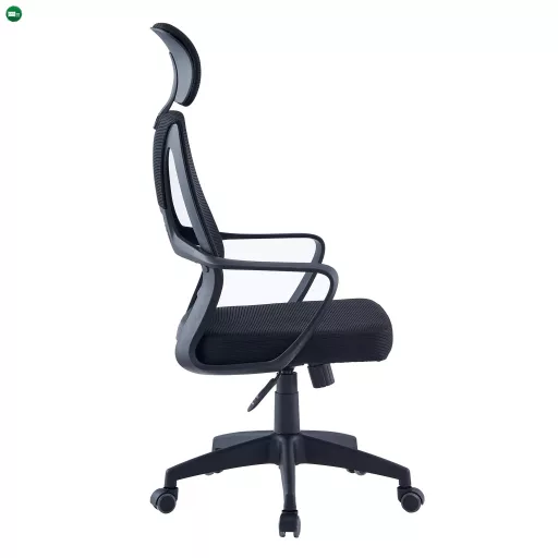 Irodai szék, fekete szövet, TAXIS NEW