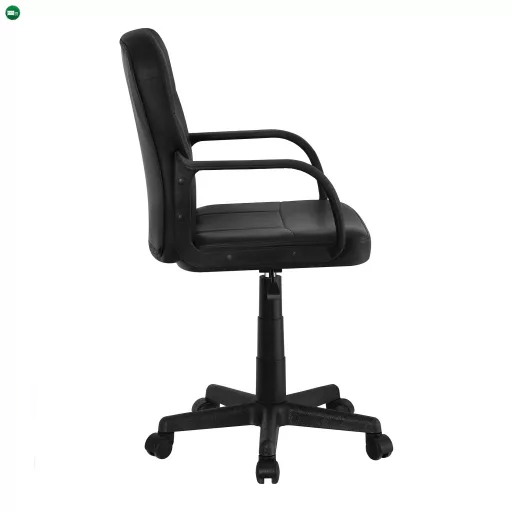 Irodai fotel, fekete, AYLA NEW