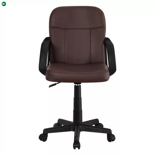 Irodai fotel, barna,  AYLA NEW