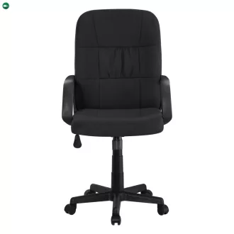 Irodai forgószék, fekete, KERET