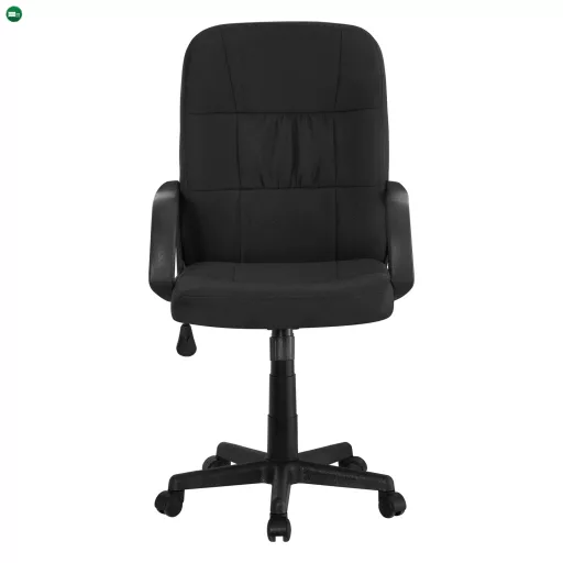 Irodai forgószék, fekete, KERET