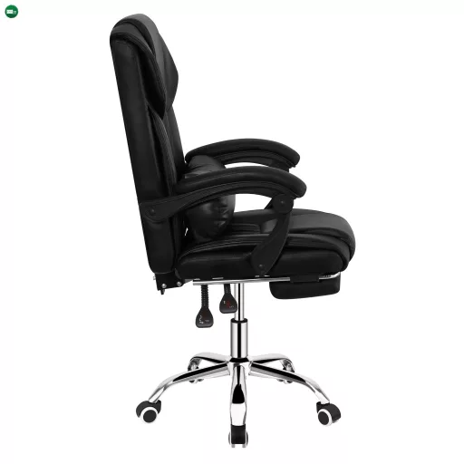 Irodai szék, fekete textilbőr, ARNAUD 2 NEW