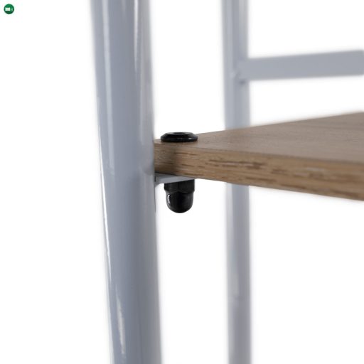 Virágállvány, fehér/sonoma tölgy, LEDOR TYP 1