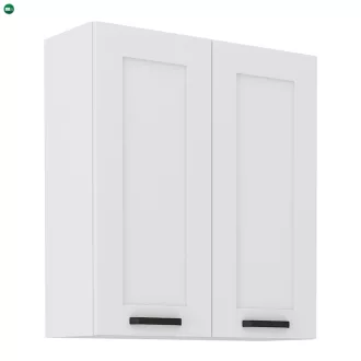 Felső szekrény, fehér, LULA 80 G-90 2 F