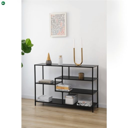 Polcállvány, fekete, BILOTE TYP 2