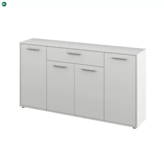 Komód, fehér, LUNIA