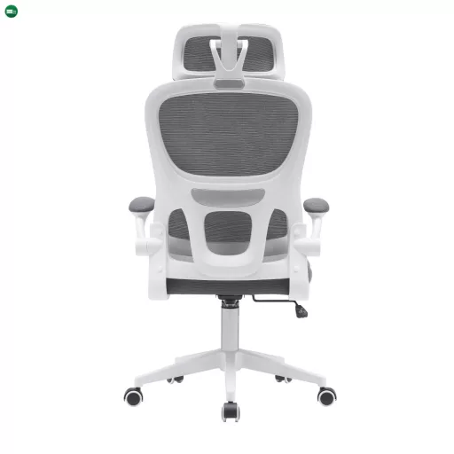 Irodai szék, sötétszürke/fehér, RENARD