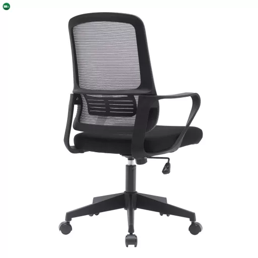 Irodai szék, szürke/fekete, SALOMO TYP 3