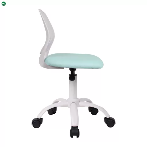 Forgószék, neomint/fehér, SELVA