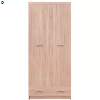 Szekrény 2D1S, sonoma tölgy, TOPTY TYP 30