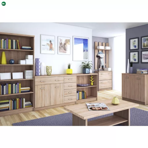 Vitrin 1D1W1S, sonoma tölgy, univerzális,TOPTY TYP 32