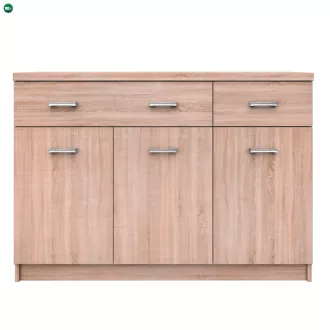 Komód 3D2S, sonoma tölgy, TOPTY TYP 23
