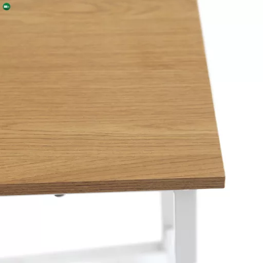 Étkezőgarnitúra 1+2, tölgy/fehér, ZAFAR