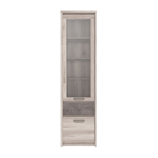 Vitrin 1D1W1S, nairobi gesztenye/onix, JESI
