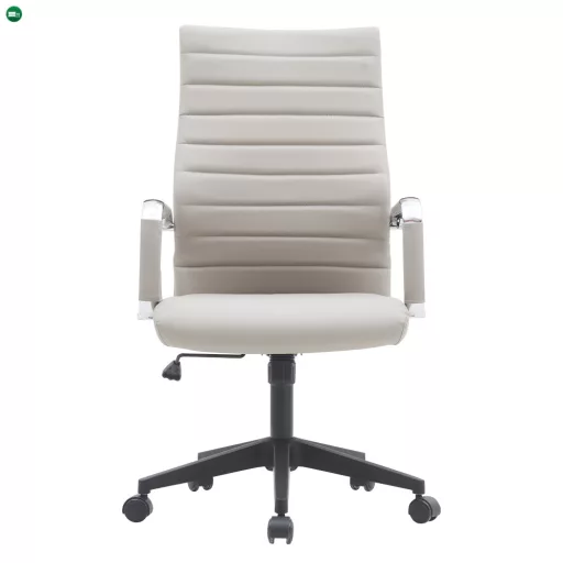 Irodai szék, szürkésbarna Taupe/fekete, DRUGOS NEW