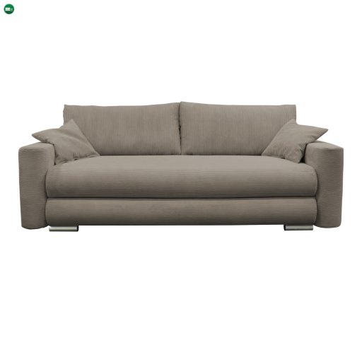Széthúzható heverő, szürkésbarna Taupe, ROSELYN