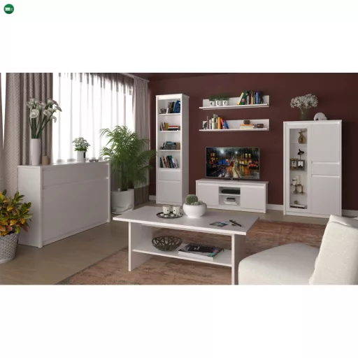 Komód 3D2S, fehér, ERODIN