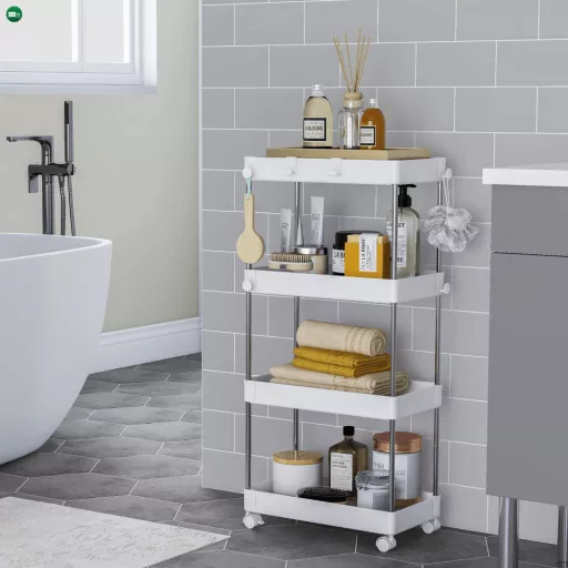 Mozgatható polc, fehér, ALIOL TYP 3