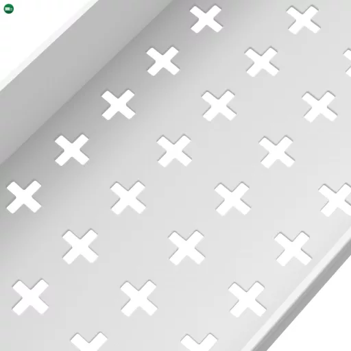 Mozgatható polc, fehér, ALIOL TYP 3