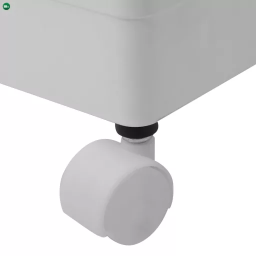 Mozgatható polc, fehér, ALIOL TYP 3