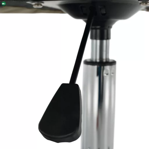 Irodai fotel, szürkésbarna Taupe Velvet anyag/króm, KLIAN