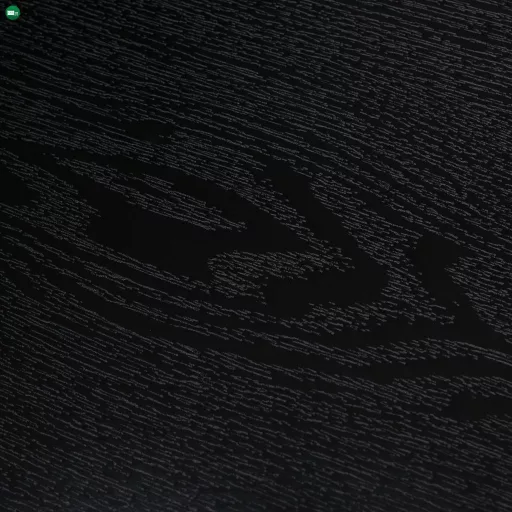 Étkezőasztal, fekete, átmérő 120 cm, MAHIR TYP 2