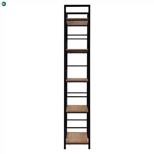Polcállvány, fekete/tölgy, KELER TYP 2