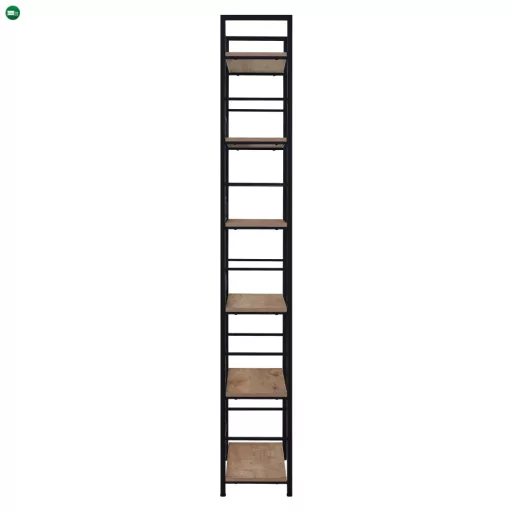 Polcállvány, fekete/tölgy, KELER TYP 3