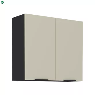 Felső szekrény, kasmír/fekete, ARAKA 80 G-72 2F
