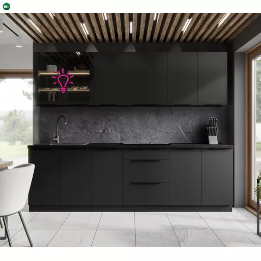 LED világítás, 4 pontos, fehér, ARAKA/MENZO/SIBER