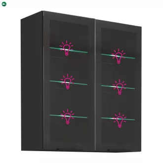 LED világítás, 6 pontos, fehér, ARAKA/MENZO/SIBER
